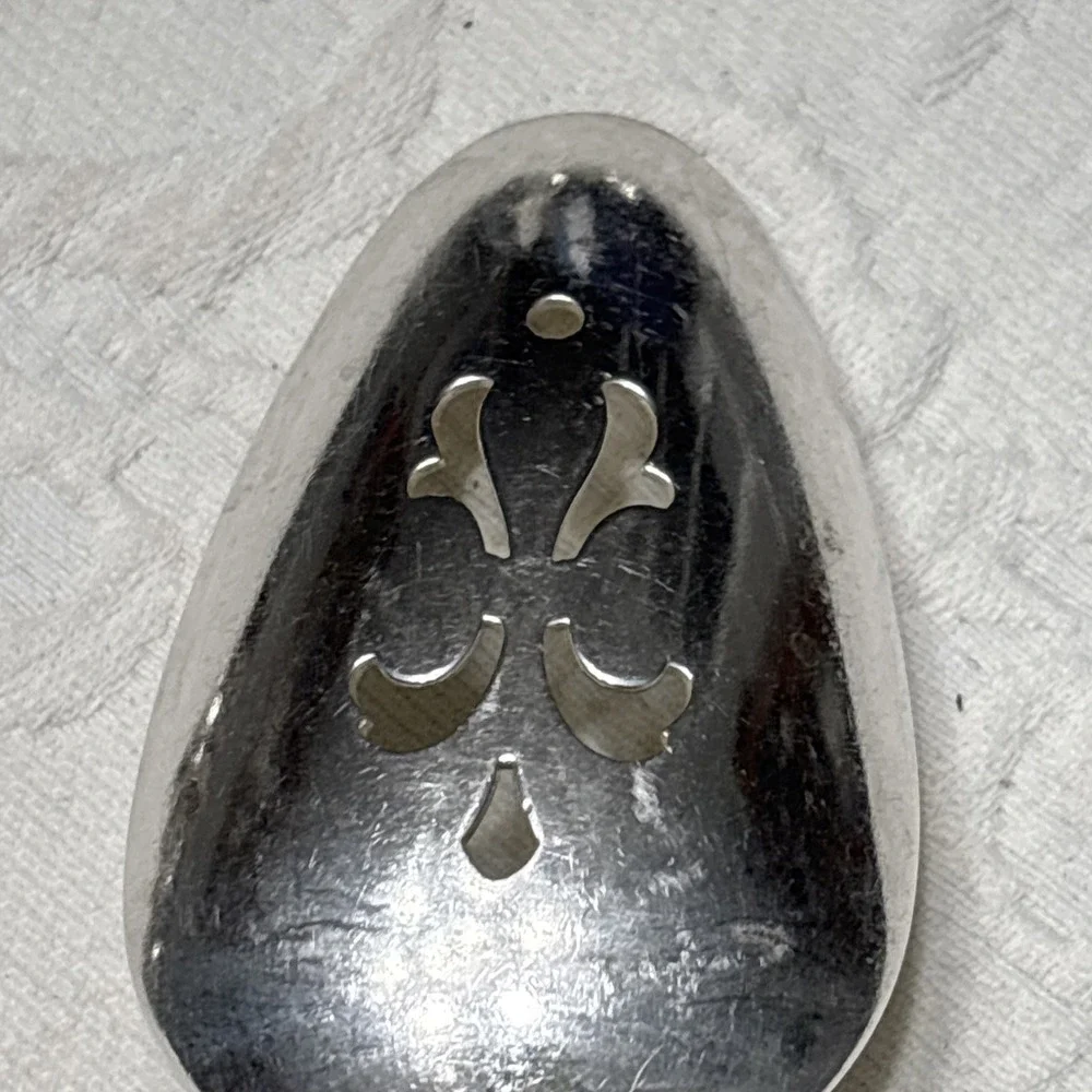 1965 GARLAND 1847 Rogers Bros IS Slotted Serving Spoon Silver Plate Flatware